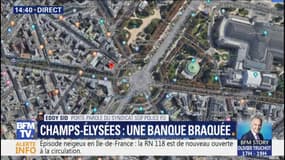 Banque braquée sur les Champs-Élysées: que s'est-il passé?
