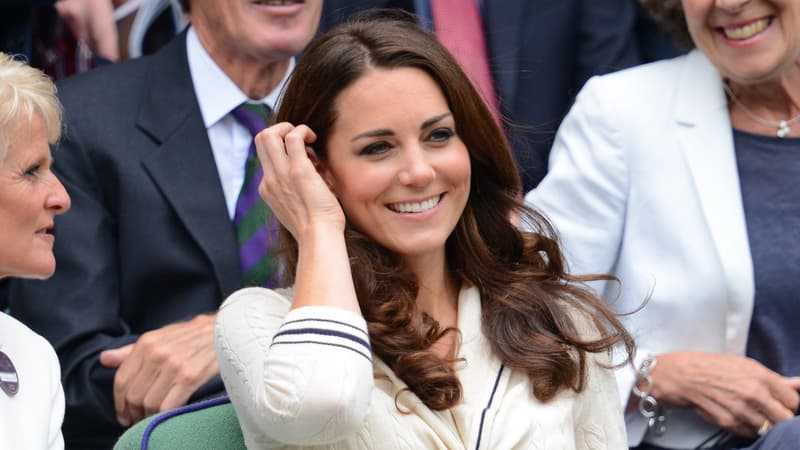 Kate Middleton à Wimbledon en 2012