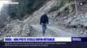 Breil-sur-Roya: une piste forestière rétablie, plus d'un an après le passage de la tempête Alex