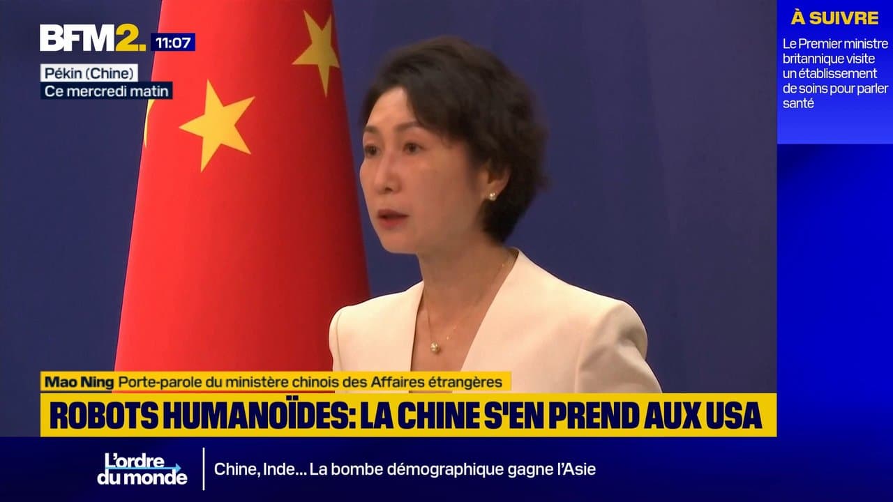 Robots humanoïdes: Pékin accuse Washington de 