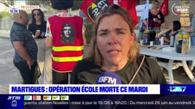 Martigues: opération "école morte" pour protester contre des classes surchargées