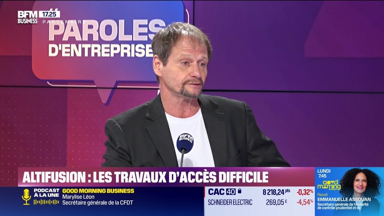 Quentin Boeking (Altifusion) : Altifusion, les travaux d'accès difficile - 06/06