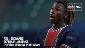PSG : Leonardo explique l'absence d'option d'achat pour Kean