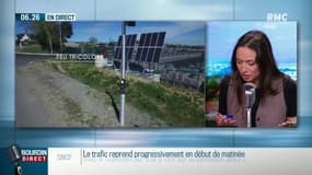 Le feu tricolore à énergie solaire en Bretagne... ne fonctionne pas