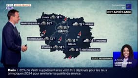 Météo Paris: un jeudi maussade et des températures clémentes