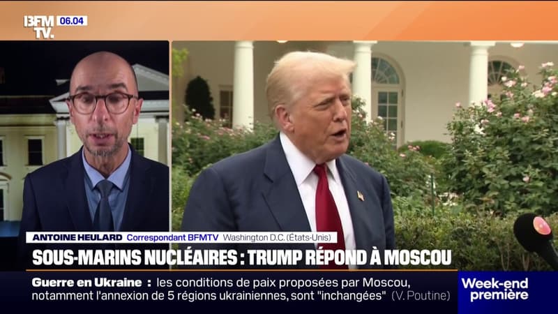 Envoi de sous-marins nucléaires: derrière cet ultimatum, Donald Trump joue sa crédibilité face à la Russie