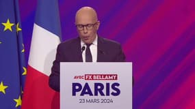 Éric Ciotti: "Face à ceux qui ne croient pas en l'Europe, qui ne croient plus en la France, nous, nous croyons en l'Europe, car nous croyons en la France"