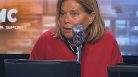 L'avocate Jehanne Collard, ce lundi chez Jean-Jacques Bourdin.
