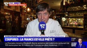 Alain Fontaine, président de l’association des Maîtres-Restaurateurs: "Beaucoup de restaurants sont dans une fragilité économique monstre"