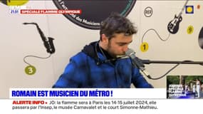 Paris Go du vendredi 23 juin - Romain est musicien du métro 