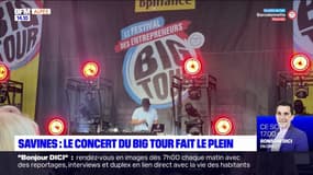 Hautes-Alpes: le concert Big Tour fait danser Savines-le-Lac 