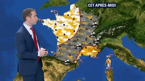 Quelques éclaircies sur le nord-ouest et beau temps sur l'extrême sud-est.