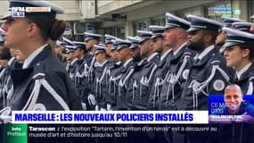 Marseille: 100 nouveaux policiers installés et affectés dans les commissariats de la ville