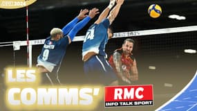 JO 2024 / Volley : Les derniers points de la remontada de folie des Bleus contre l'Allemagne avec les comms' RMC