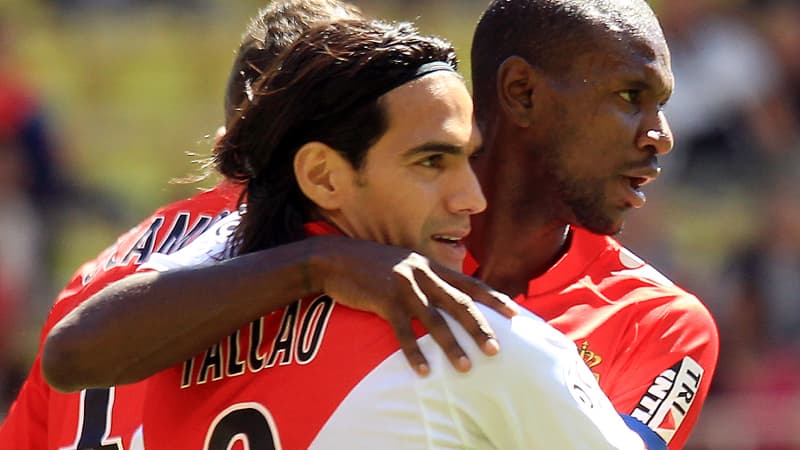 Eric Abidal et Radamel Falcao