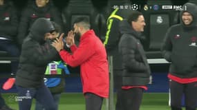 Real Madrid-PSG: Cavani sombre et Neymar souriant 20 minutes avant le match