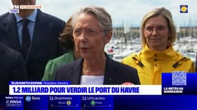 Élisabeth Borne en visite au Havre avec Édouard Philippe ce mardi