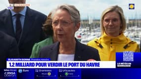 Élisabeth Borne en visite au Havre avec Édouard Philippe ce mardi