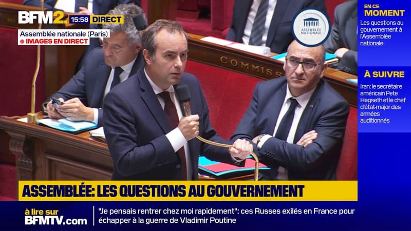 Lutte contre le narcotrafic: il faut "s'attaquer davantage" aux consommateurs, déclare Sébastien Lecornu