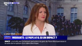 Pour Marlène Schiappa, ancienne ministre: " le président de la République a une position d'équilibre qui est dans la nuance" sur la question de l'immigration