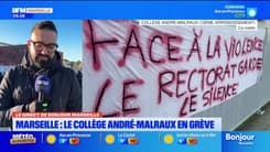 Marseille : le collège André-Malraux en grève