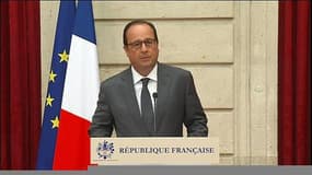 Hollande: "Votre héroïsme doit être un exemple pour beaucoup"