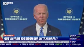 Taxe GAFA: que va faire Joe Biden? 
