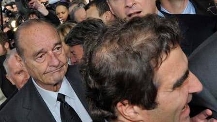 Jacques Chirac au salon de l'agriculture.