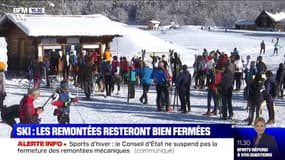 Ski: les remontées mécaniques resteront bien fermées