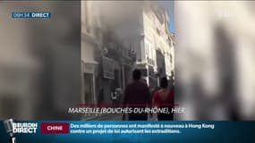A Marseille, une mère et ses 3 enfants sauvés d’un incendie par des passants