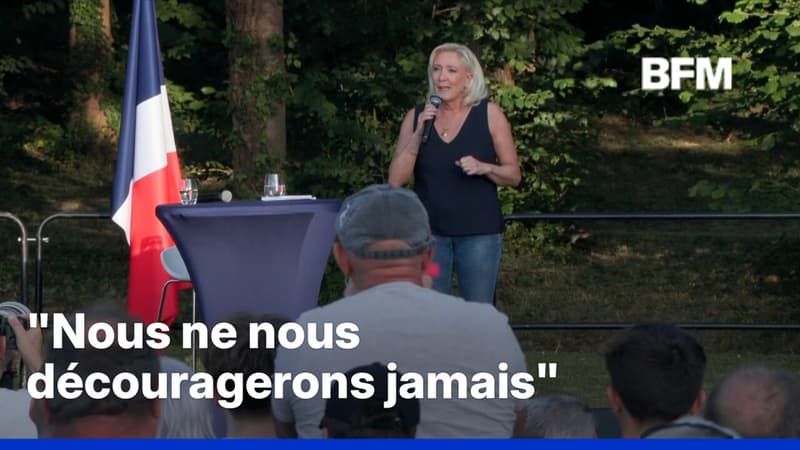 Présidentielle 2027: si elle ne peut pas se présenter, Marine Le Pen "soutiendra Jordan Bardella"