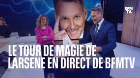  L'incroyable tour de magie de Larsene, en direct sur BFMTV 