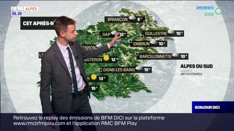 Météo Alpes du Sud: un grand soleil attendu ce lundi malgré quelques nuages en fin de journée, jusqu'à 15°C à Digne-les-Bains