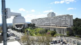 Le quartier de Pissevins, à Nîmes, le 27 mars 2021 dans le Gard