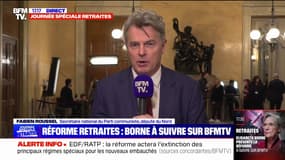 Fabien Roussel: "Il va falloir se mobiliser fortement dans la rue pour contester cette réforme"