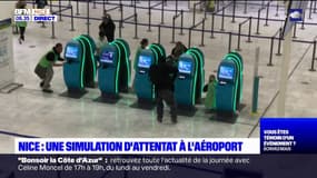 Nice: une simulation d'attentat à l'aéroport