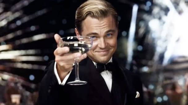 Leonardo DiCaprio dans le Gatsby de Baz Lurhmann, en 2013