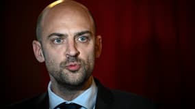 Le ministre des Affaires étrangères Jean-Noël Barrot à Paris le 17 avril 2025 