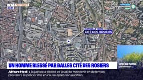 Marseille: un homme grièvement blessé par balles à la cité des Rosiers