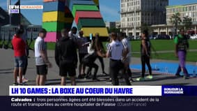 Le Havre: des sportifs amateurs enfilent les gants de boxe