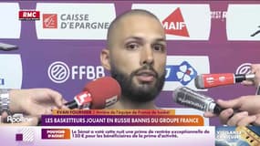 Les basketteurs français qui jouent en Russie ne pourront plus être sélectionnés en équipe de France