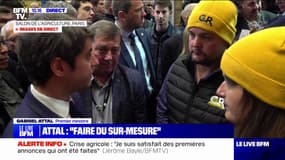 "Il faut qu'on arrive à faire du sur-mesure": Gabriel Attal répond à Karine Duc (Coordination rurale) sur la trésorerie des agriculteurs