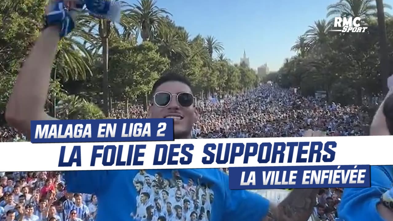 Football: La Folie Des Supporters De Malaga, Promu En Liga 2