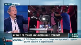 "Mais comment ça s'arrête?": quand Matthieu Belliard teste un tapis de course en direct dans la matinale de RMC