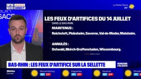 Bas-Rhin: la préfecture recommande aux maires d'éviter les feux d'artifice