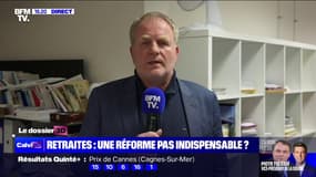 François Hommeril (CFE-CGC): "Dire qu'on va léguer une dette à nos enfants, c'est très peu connaître le système de retraites"