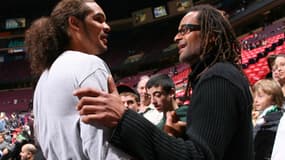 Joakim Noah et Yannick Noah 