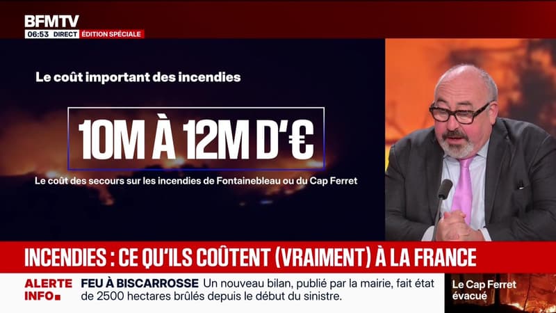BFM Conso : Incendies, ce qu'ils coutent (vraiment) à la France - 24/07