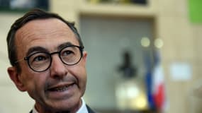 Le patron des sénateurs LR Bruno Retailleau le 27 juin 2021 à Nantes 
