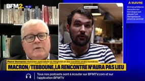 La rencontre Macron/Tebboune n'aura pas lieu: "C'est peut-être un peu prématuré. [...] Les conditions ne sont pas encore réunies", dit Pierre Vermeren, historien